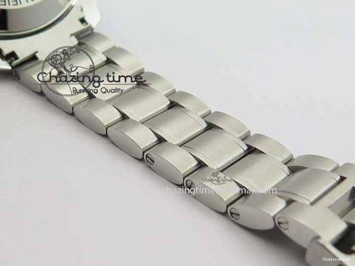 0510 Speedmaster MoonWatch  Apollo 16 Black Dial On SS Bracelet Supportive 8231